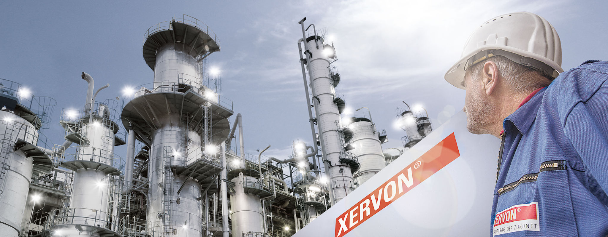 XERVON ist Experte für technische Industriedienstleistungen und der richtige Partner, wenn es darum geht, Werte zu schaffen, zu schützen und zu optimieren