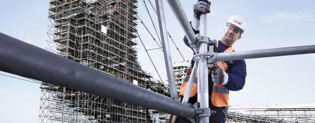 XERVON’s key areas of expertise are providing industrial scaffolding and delivering special custom-made scaffolds of all sizes